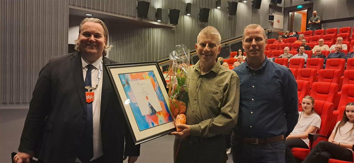 Vinnar av Årdal kulturpris 2025 - Vidar Moen - Klikk for stort bilete